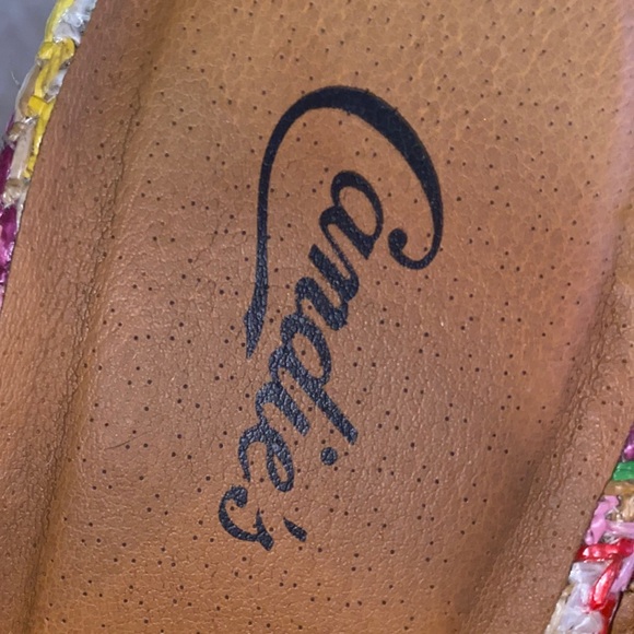Candies Platform Espadrille Wedge Sandals 8.5 - Picture 6 of 6